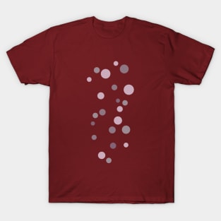 Polka dot scheme in pink T-Shirt